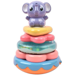 Oz Toy Elephant Music Ring Korea laste m&auml;nguasjade virnastamine gray