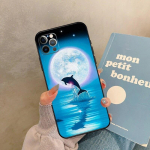 Dolphini telefoni&uuml;mbris iPhone'ile Samsung Galaxy Redmi Xiaomi Oppo OnePlus Note SA 7 8 9 10 11 12 13 14 20 21 22 23 53 54 Pro Max Plus Ultra TPU Soft iPhone 6 or 6S