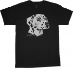 Dalmaatsia unisex T-s&auml;rk koerat&otilde;ug Face Portrait Tee Dog Person S