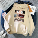 My Hero Academia tegelaste kapuutsiga pusad Unisex S&uuml;gis Talv Kapuutsiga dressipluusid L&otilde;dvad spordir&otilde;ivad Uued fliisist pulloverid R&otilde;ivad Unisex L