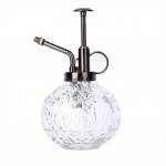 Vintage mini pihustuspudel Retro l&auml;bipaistvast klaasist libisemisvastase p&otilde;hjaga kastekannu vihmuti pudel aiat&ouml;&ouml;deks