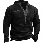 Meeste fliisist soe V-kaelusega dressipluus V&auml;lispordimantlid Pullover Meeste vabaaja v&auml;lir&otilde;ivad XL
