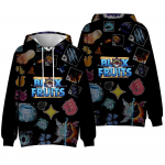Mood Blox Fruits Mehed Naiste Pusad S&uuml;gis vabaaja ROBLOX Pullover Pusad Pusad Mood Cosplay Pusad Hip Hop Pusad Riided XS