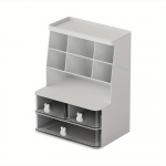 Maksimeerige oma lauaruumi selle mitmekihilise kontoritarvete hoiukastiga!