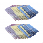 24Packs Polyester Men' of square Classic Pattern Hanky