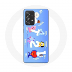 Coque pour Samsung Galaxy A52 BTS Bangtan Sonyeondan BT21 Van Tata Chimmy Cooky Rj Koya Shooky Et Mang