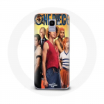 &Uuml;mbris Samsung Galaxy J6 2018 Anime One Piece Luffy plakatitegelaste kunsti 1. hooaja jaoks