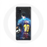 Coque Samsung Galaxy A21S Lionel Messi Club de football de Barcelone FCB