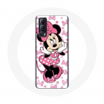 Coque Vivo Y72 Minnie Mouse Dessin anim&eacute; mignon rose