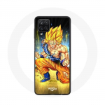 Coque Samsung Galaxy A12 Son goku dragon ball corps enerv&eacute;
