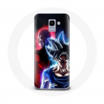 &Uuml;mbris Samsung Galaxy J6 2018 Anime Dragon Ball Goku ja Jiren jaoks