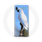 &Uuml;mbris Samsung Galaxy A10 Cockatoo Parrots White Birds jaoks