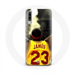 Coque pour Samsung Galaxy A50 Lebron James Joueur de Basketball