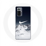 Coque pour Xiaomi Redmi Note 10 Pro Nike Logo Niege Hiver