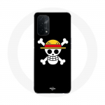 Musta taustaga &uuml;mbris Oppo A54 5G &uuml;heosalise Manga pealuu jaoks