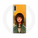 &Uuml;mbris Samsung Galaxy A50 Squid Game Ji Yeong Number 240 jaoks