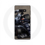 &Uuml;mbris Samsung Galaxy Note 9 vormel 1 Yuki Tsunoda F1 Racing Driver Blue jaoks