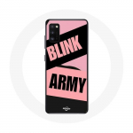 &Uuml;mbris Samsung Galaxy S20 Plus BTS ARMY ja Blackpink Blink Pink Black jaoks