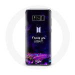 Coque pour Samsung Galaxy S8 Bangtan Sonyeondan Concert BTS Army Bomb Lightstick