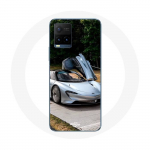 Coque pour Vivo Y21s 2021 / Y21 2021 Formule 1 McLaren Voiture Gris