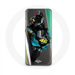 &Uuml;mbris Samsung Galaxy A8 Plus Valentino Rossi MotoGP Rider 46 jaoks