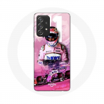 &Uuml;mbris Samsung Galaxy A52 Formula 1 Sergio P&eacute;rez F1 Driver Pink jaoks