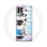 Coque pour Samsung Galaxy A70 Bangtan Gar&ccedil;ons BTS WORLD Jeu vid&eacute;o
