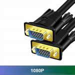 Kvaliteetne 1080p VGA-kaabel monitori ja projektori jaoks &ndash; sobib ideaalselt kasutamiseks kodus ja kontoris 1.5m