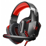 M&auml;nguri k&otilde;rvaklapid M&auml;nguri peakomplektid Bass Stereo &Uuml;le-pea K&otilde;rvaklapid PC S&uuml;learvuti Mikrofon Juhtmega Peakomplekt Arvutile PS4 Xbox punane