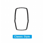 S&uuml;sinikkiust auto keskkonsooli multimeediuminuppude raami kaane nupu trimm BMW F30 F10 F20 F34 F07 X3 F25 X4 F26 X5 F15 X6 F16 jaoks Germany Style