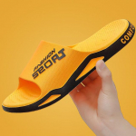 Meeste sussid V&auml;lisussid Altp&uuml;ksid Meestele Vabaaja nahast kingad Paari libisemisvastased rannasandaalid 42 kollane