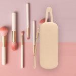 Meigipintsli kott Silikoonist prillide &uuml;mbris Veekindel reisiprillide karp V&auml;ike Kosmeetikakott must