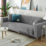 Sametine Pl&uuml;&uuml;sist Diivanikate Veniv T&auml;ielikult Kattev Diivanikatted Elutuppa L-kujuline Kassikriimustus Tugitool Diivan Libisev Kate Size S 90-140cm 1PC
