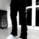 Uued meeste sirge s&auml;&auml;rega teksap&uuml;ksid t&auml;navamoe v&auml;rvilised venivad teksad sirge s&auml;&auml;rega teksap&uuml;ksid L must