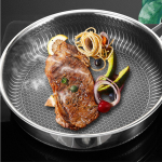 Grillpannid roostevabast terasest topeltk&auml;epidemed, k&auml;epideme l&auml;bim&otilde;&otilde;t 30 cm, vokk