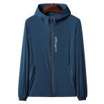 Meeste Hoodies Quick Dry Jacket Sport Outdoor Sportswear Meeste p&auml;ikesekaitsejoped M helehall v&auml;rv