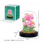 &Uuml;hildub Lego kimpudega potis p&auml;evalilled laste m&auml;nguasjad ehitusklotsid hibiskililled s&otilde;brap&auml;eva &otilde;petajatep&auml;eva kingitused