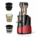 1 tk EU Plug aeglane mahlapress k&uuml;lmpressitud mahlapress Mastiline mahlapress Puu- ja k&ouml;&ouml;giviljade mahlapress EU plug must