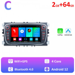 REAKOSOUND 2-Din Auto Radio DSP Android Car multimeedia videopleier Ford Focus Mondeo C-MAX S-MAX Galaxy II Kuga Stereo jaoks 2+64