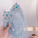 Peapael Magic Wand Frozen Princess Sari Ehted Mood Loor kroonpeapael T&uuml;drukutele Lastele S&uuml;nnip&auml;evakingitused