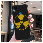 Tuumakiirguse hoiatusm&auml;rk Funda Xiaomi Redmi Note 10S 9S 8T 9 Note 10 Pro Note 11 Pro Redmi 9C 9A 9T pehme &uuml;mbrise jaoks Redmi 7A