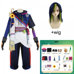 Sumeru Tighnari Cosplay kost&uuml;&uuml;m Genshin Impact Tighnari parukas Mantel Saba K&otilde;rvad T&auml;ielik komplekt Halloweeni peo uhked riided 3xl