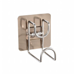 Punch-free Kleepuv konks Vannituba K&ouml;&ouml;k Traceless kraanikaussi hoiukonksud Ruumi s&auml;&auml;stmine Korraldaja Seinakinnituskonks Kleepkonksud valge