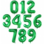 40-tolline suur fooliumist heeliumi numbriga &otilde;hupall 0-9 palju &otilde;nne s&uuml;nnip&auml;evaks pulmapeo kaunistused Beebi du&scaron;&scaron; Suured figuurid &Otilde;hugloobuste tarvikud 0&40 inch