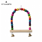 Lindude m&auml;nguasi Lemmikloom lind papagoi puur onn Pesa linnum&auml;nguasi v&otilde;rkkiik Kiik m&auml;nguasi rippuv m&auml;nguasi 12*13cm