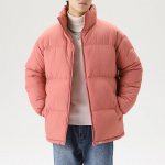 Talvine meeste &uuml;hev&auml;rviline lahtine krae, paksendatud puuvillane &uuml;likond vabaaja puuvillane mantel XXL beež