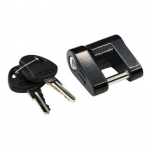 Haagise siduri lukk v&otilde;tmetega roostekindel korrosioonikindel, h&otilde;lpsasti paigaldatav paadi RV veoauto raskeveokite konksluku tabalukk must