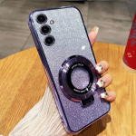 Luksuslik s&auml;deleva magnetilise hoidikuga telefoni&uuml;mbris Xiaomi Redmi 13C 10C 9C 10A 9A M&auml;rkus 11 11S 10 10S 9 8 7 Pro Bracket Cover Redmi 9A lilla