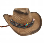 Kauboi &otilde;lgk&uuml;bar tutt p&auml;ikesekaitsega p&auml;ikesek&uuml;bar etniline tuul &otilde;&otilde;nes rannam&uuml;ts ins stiilis average size