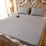 Suvine &otilde;huke madratsikate, lahe voodilina, liibuv latekslina, suvine matikomplekt, jahutava tundega voodikate, madrats, tepitud voodipesu(Koos padjap&uuml;&uuml;riga) 90x200cm+ 1 X pillowcase